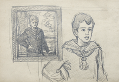 Entwürfe, Bleistift 1914