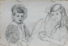 Entwürfe, Bleistift 1914